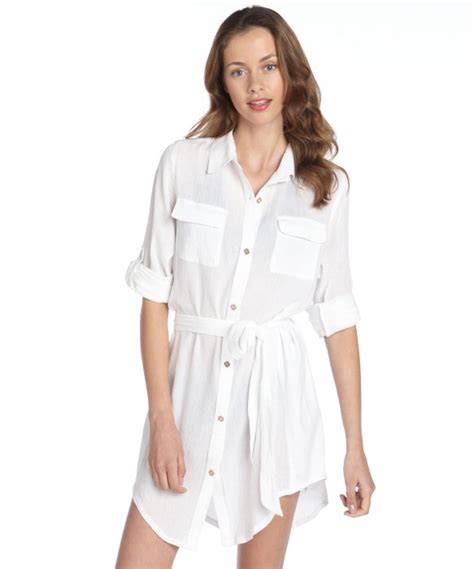 calvin klein button down shirt|calvin klein cotton shirt dress.